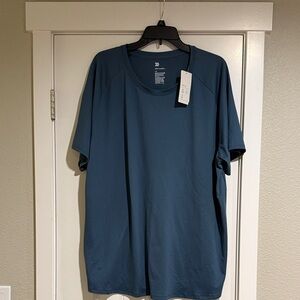 all in motion Men's Short Sleeve Performance Tee - Teal